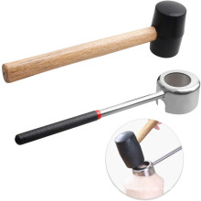 Hot selling Coconut Opener Tools with Hammer, Super Safe & Easy to Open Young Coconuts Tool, Food Grade Coconut Opener Set